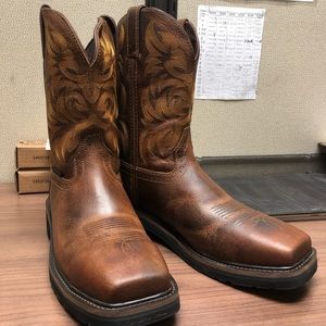 Justin work boots